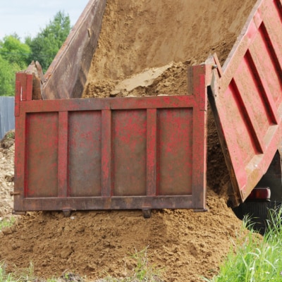 SAND HAULING
